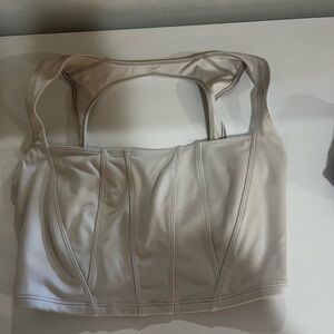 FP Movement by Free People Cream Sports Bra